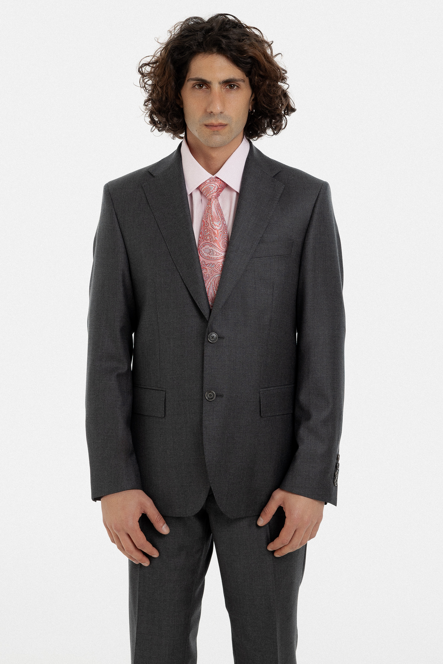 Charcoal Grey Tailored Suit