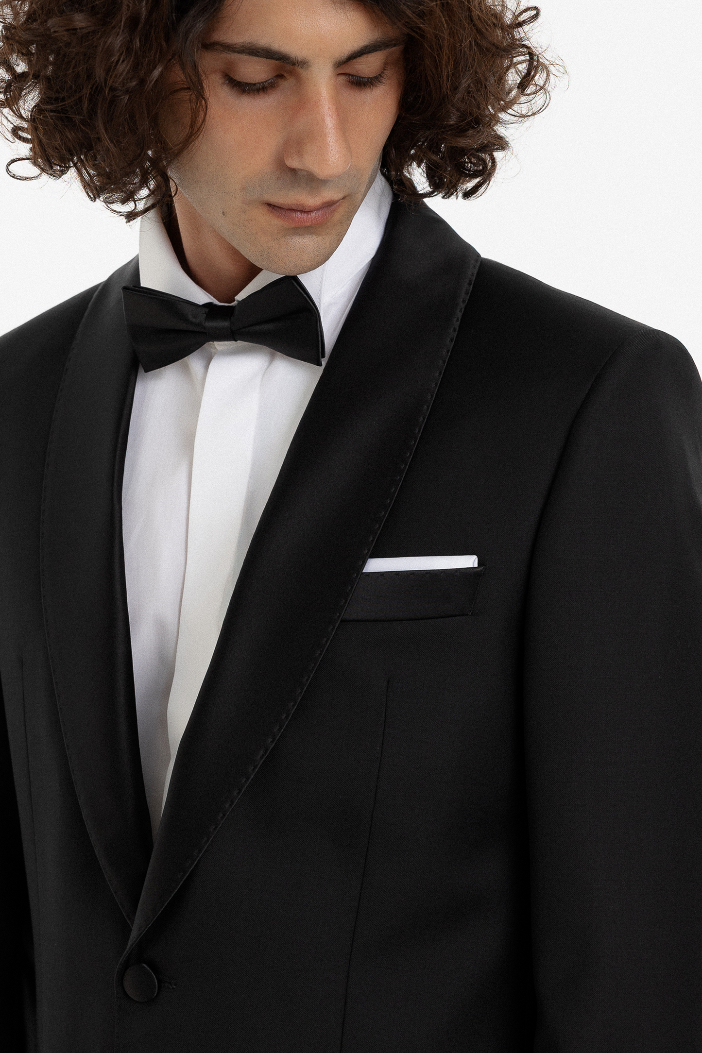 Classic Black Shawl Lapel Tuxedo