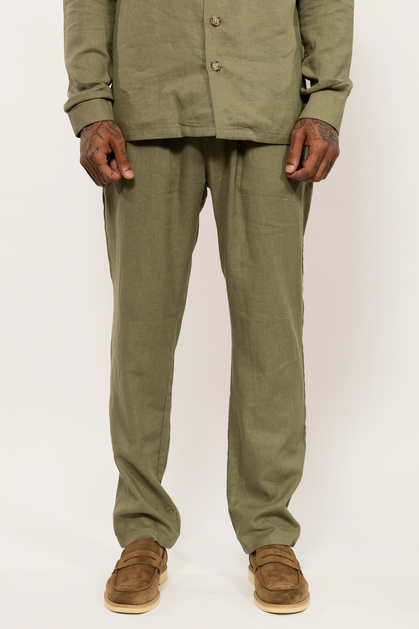 Green Khaki Overshirt