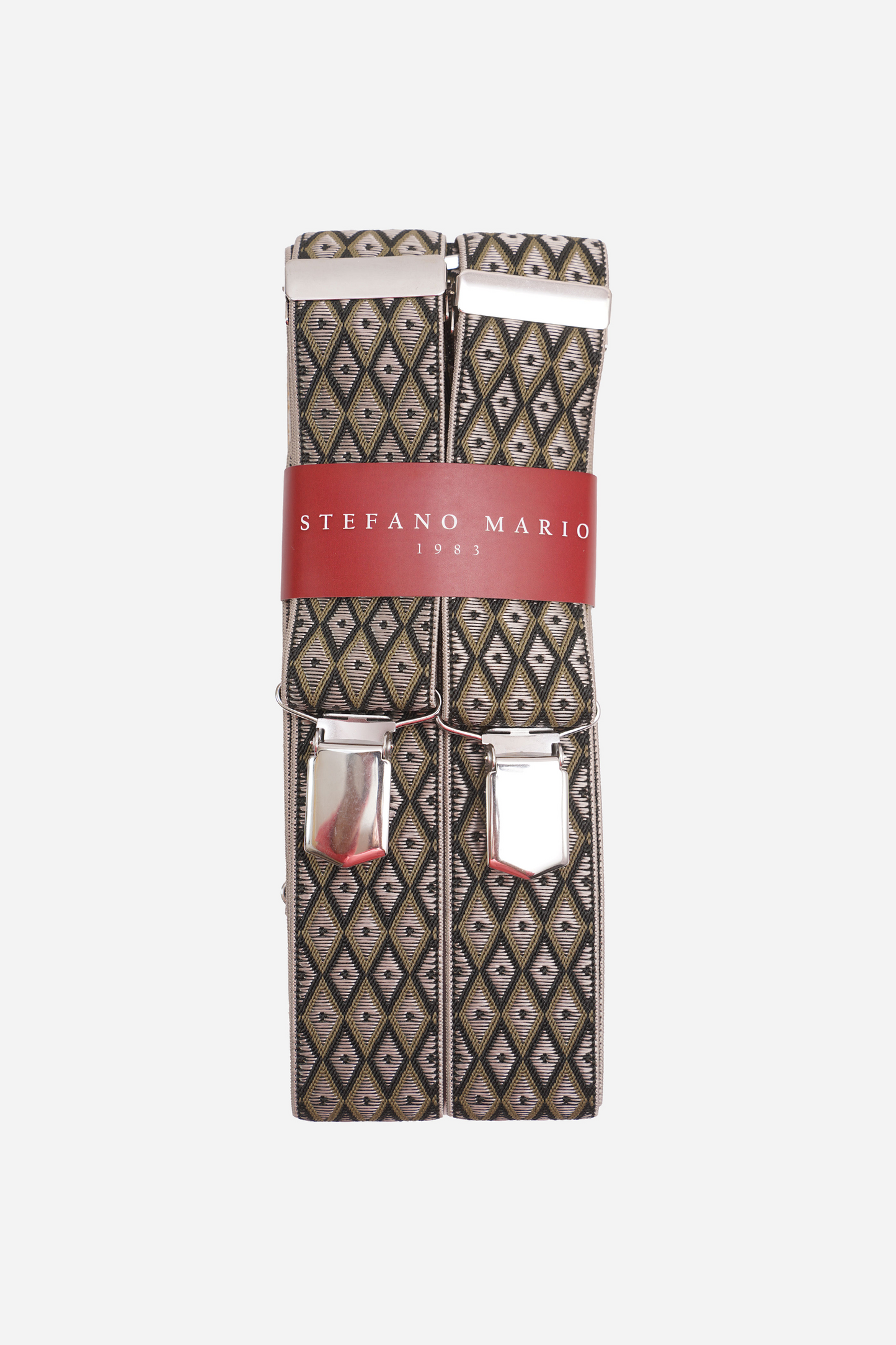 Stefano Mario Olive Geometric Suspenders