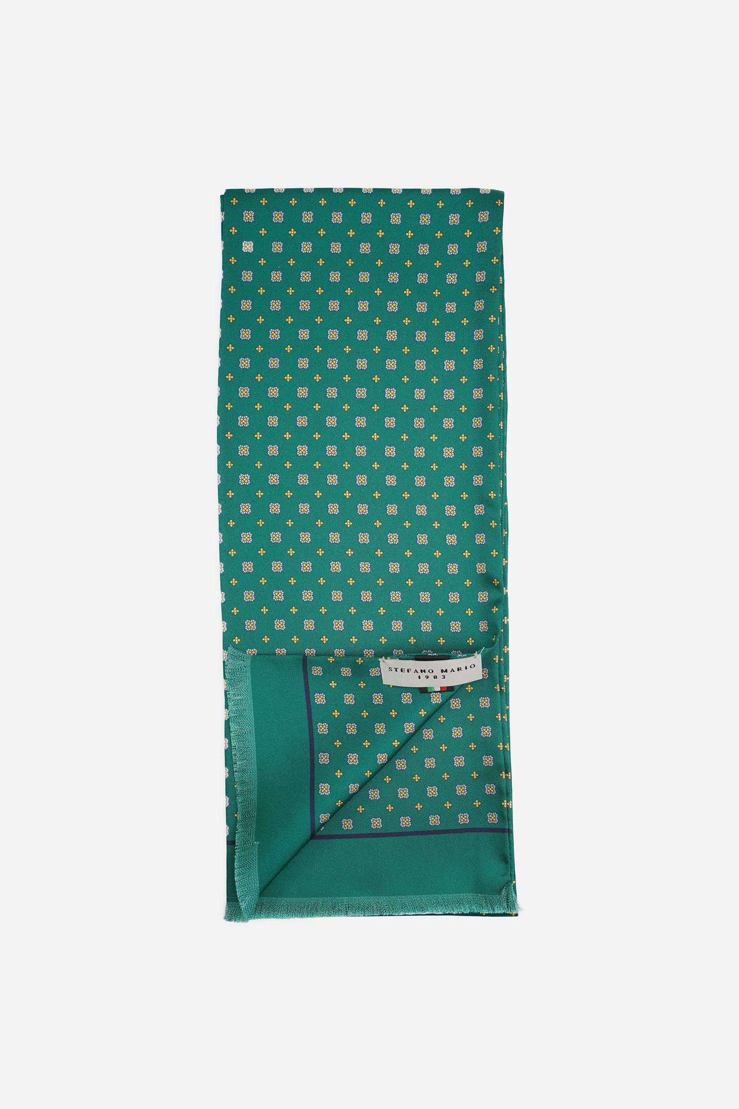 Emerald Floral Scarf
