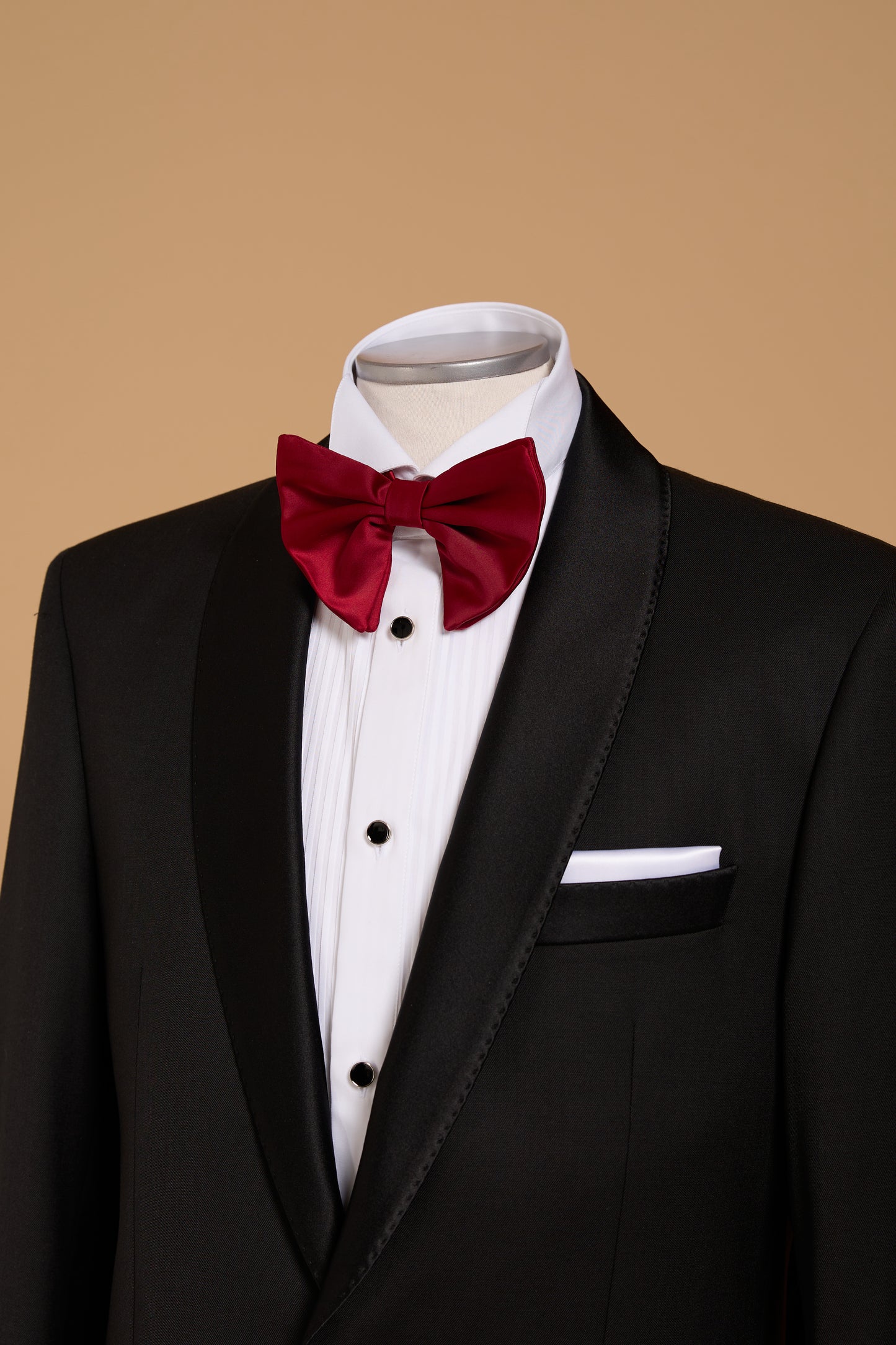 VERDI BLACK WOOL TUXEDO