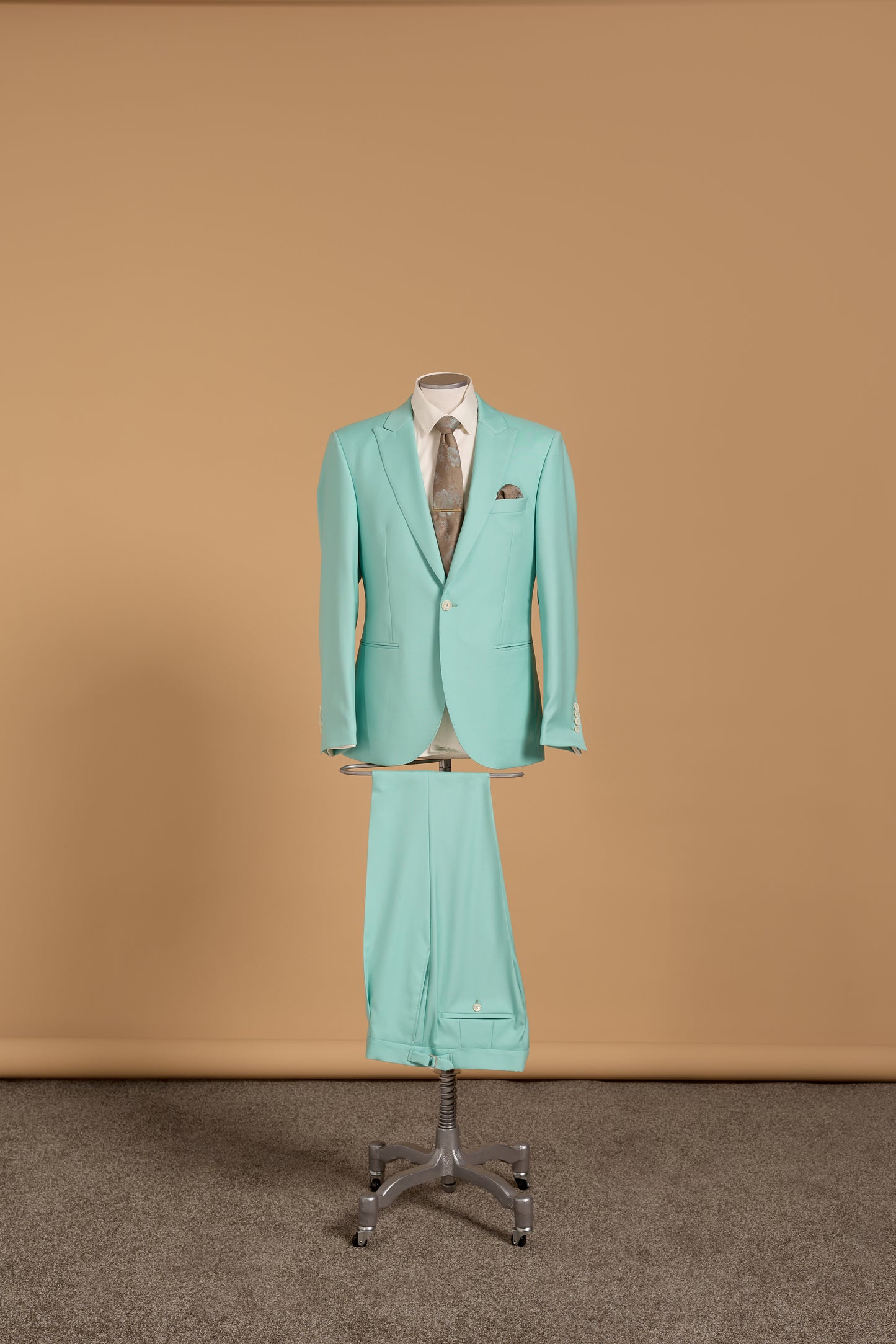 VERDI MINT WOOL SUIT