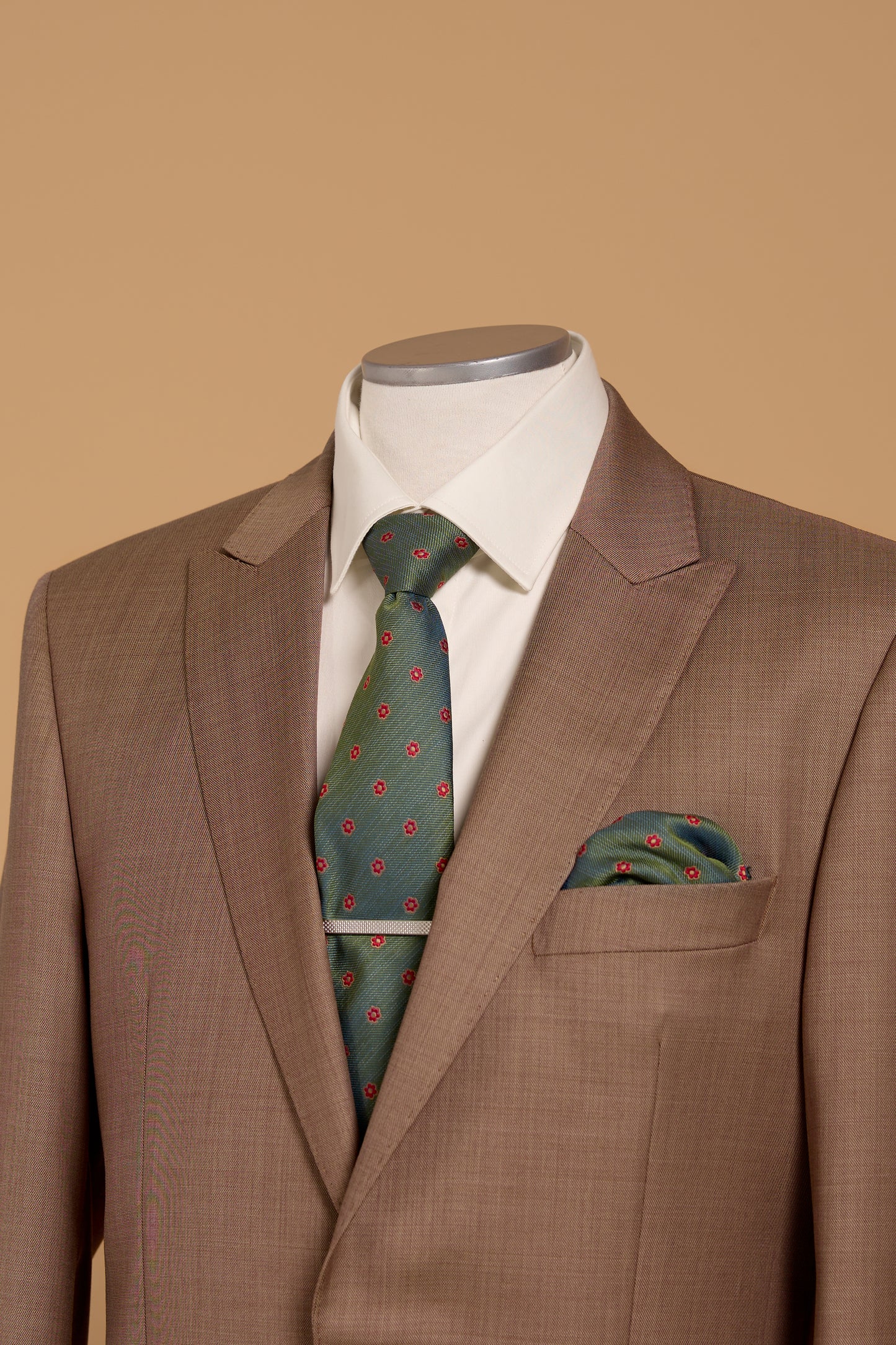 VERDI TOFFEE WOOL SUIT