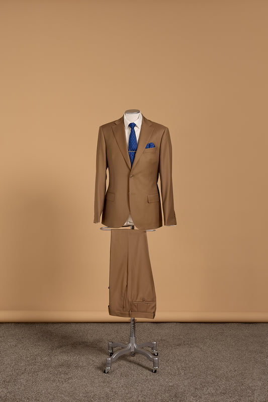Camel Wool Suit