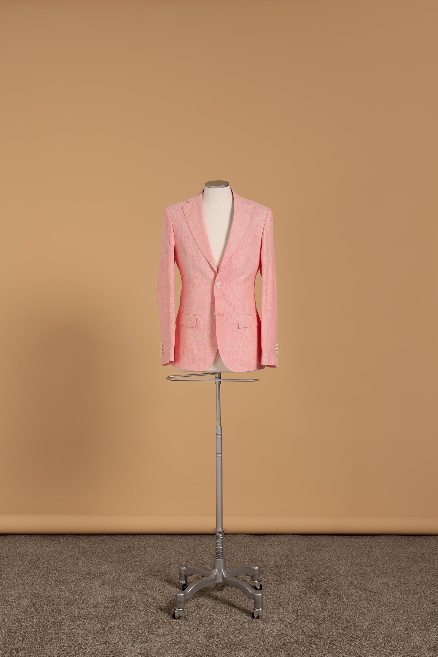 VERDI PINK LINEN SUIT