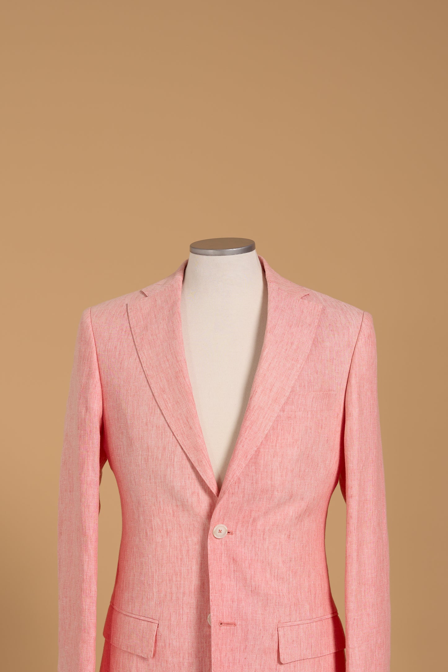 VERDI PINK LINEN SUIT