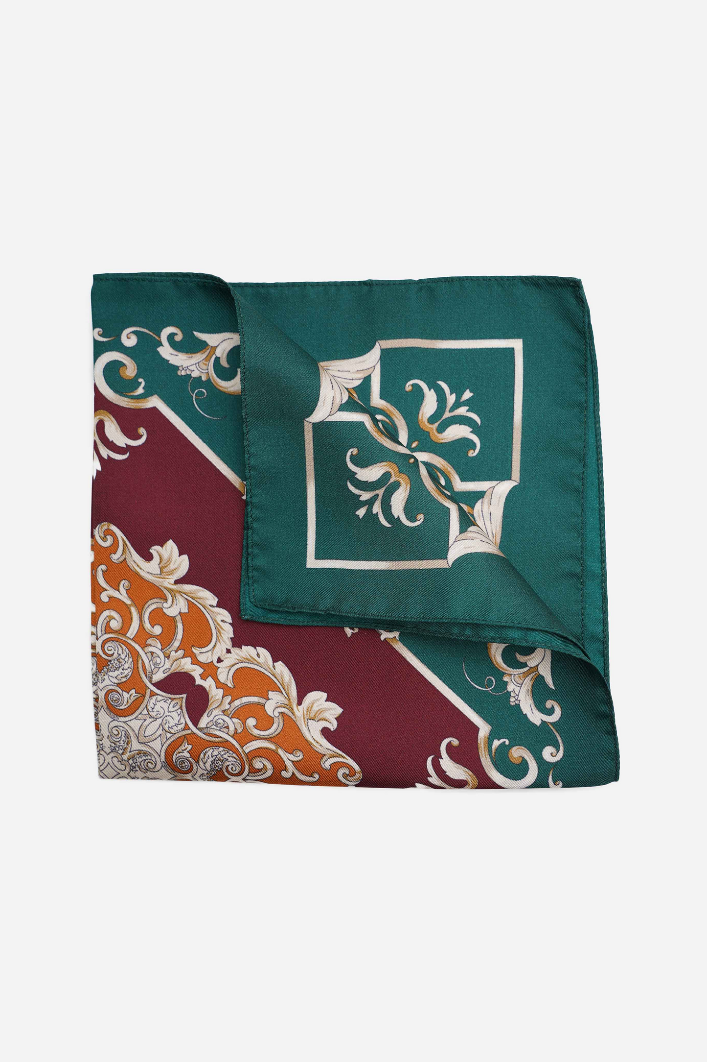 Emerald Baroque Scarf