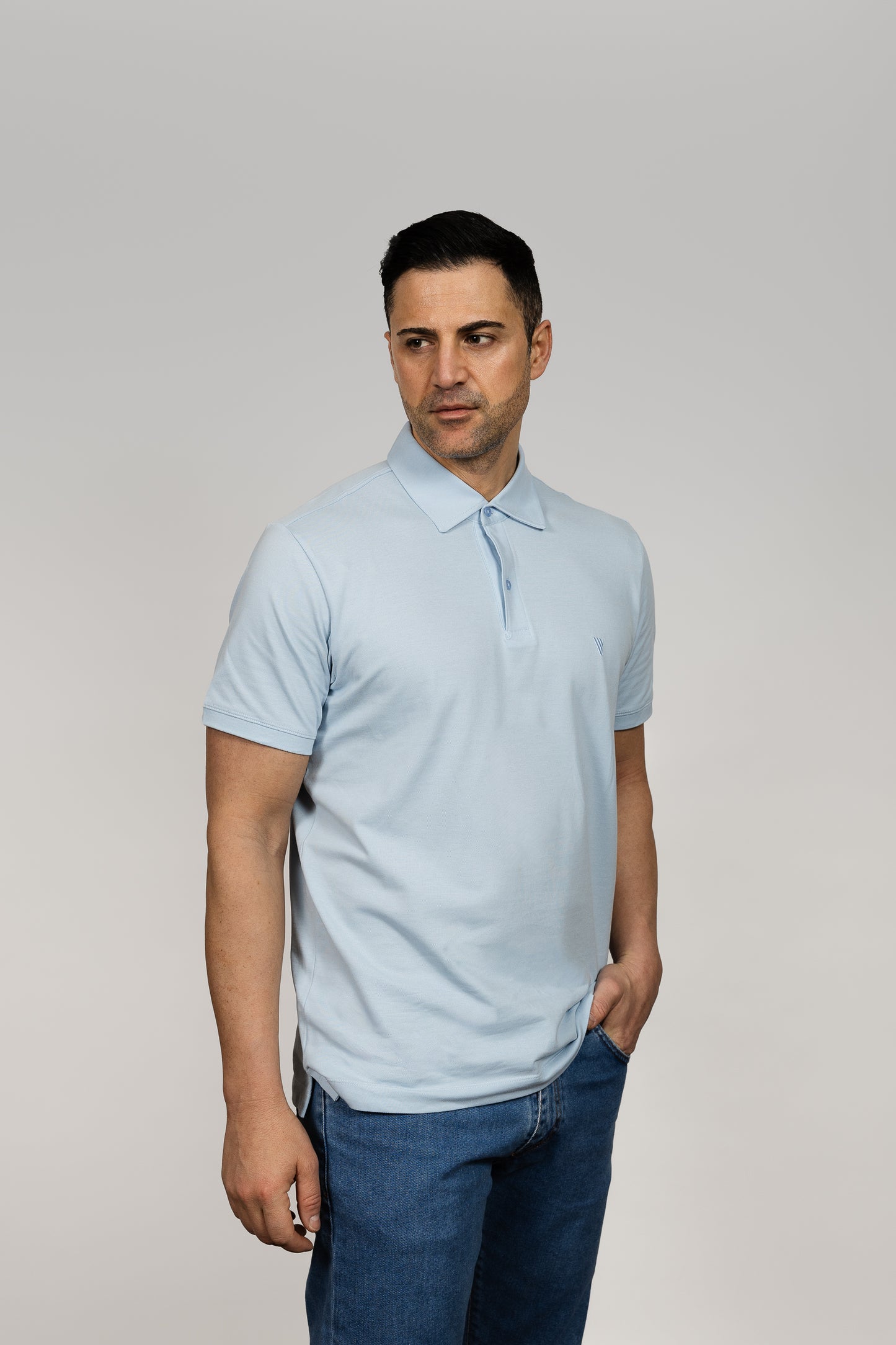 Sky Blue Polo Shirt