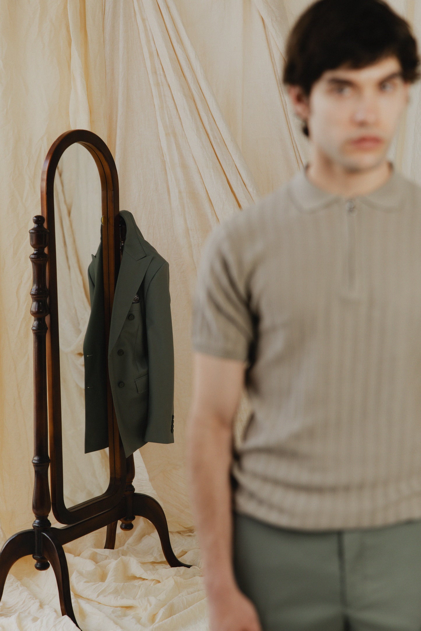 Knit Polo Shirt
