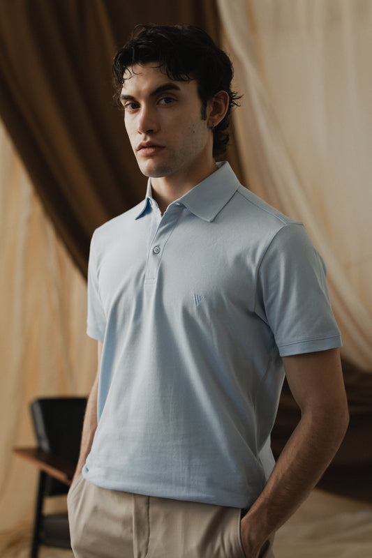Sky Blue Polo Shirt