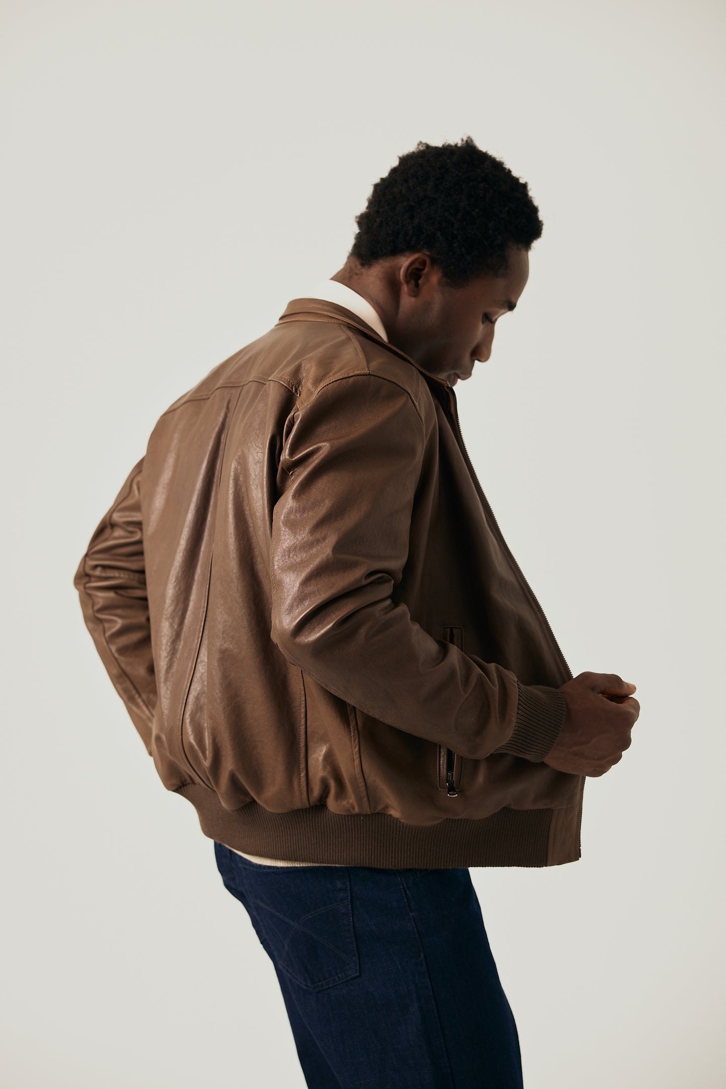 Brown Leather Jacket