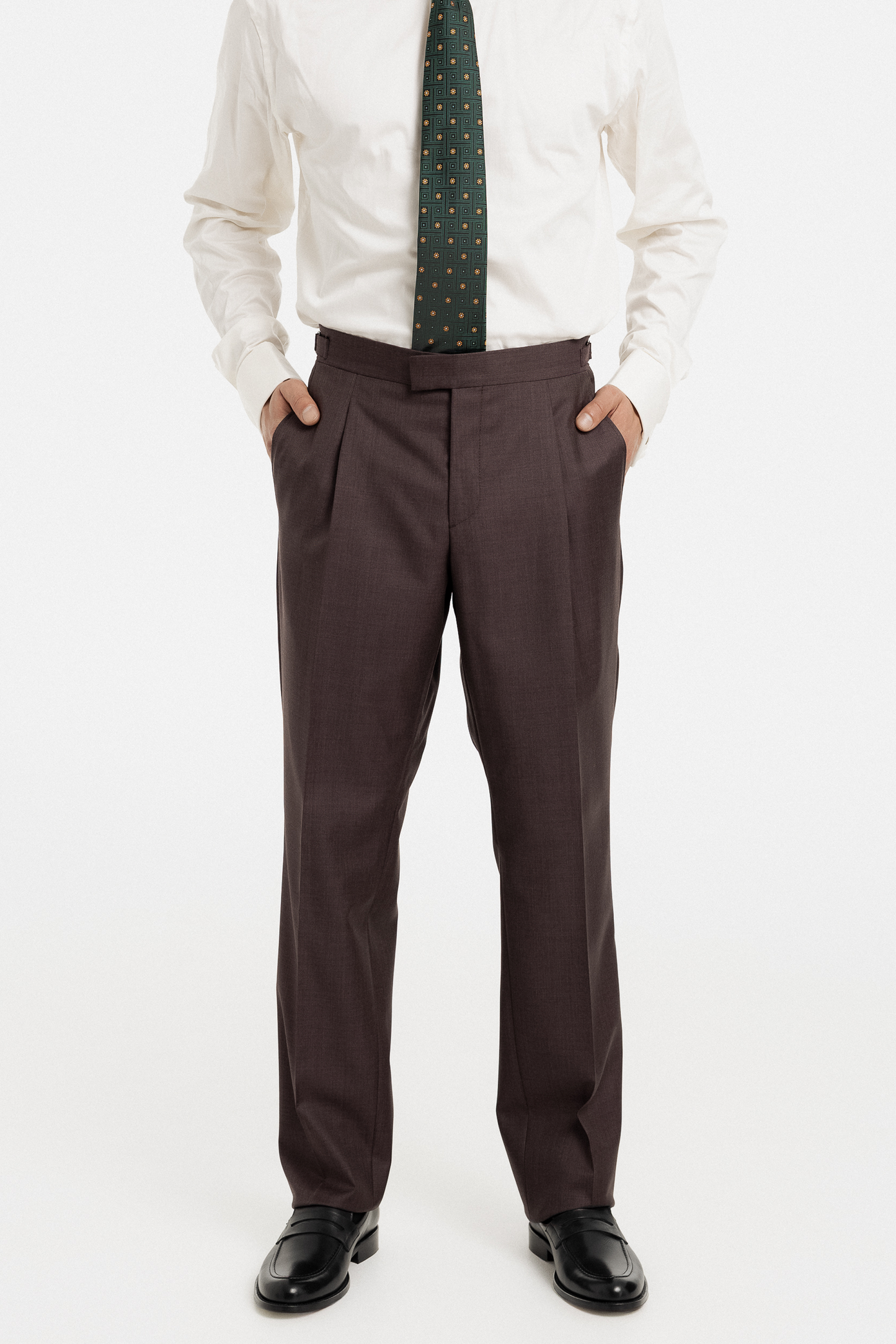 Espresso Double-Breasted Suit