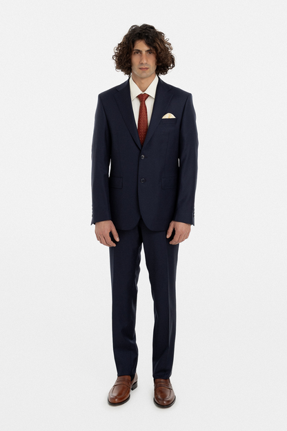 Classic Navy Single-Breasted Suit