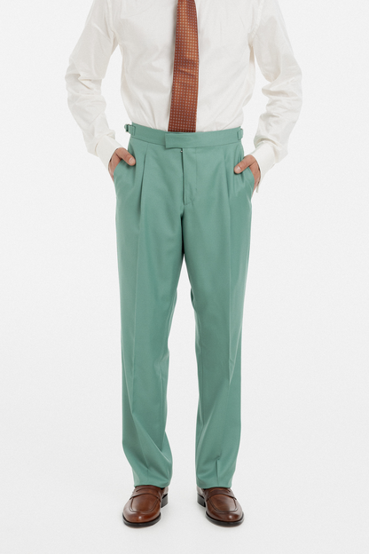 Mint Green Single-Breasted Suit