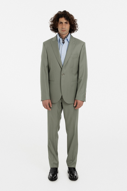 Soft Sage Green Single-Breasted Suit