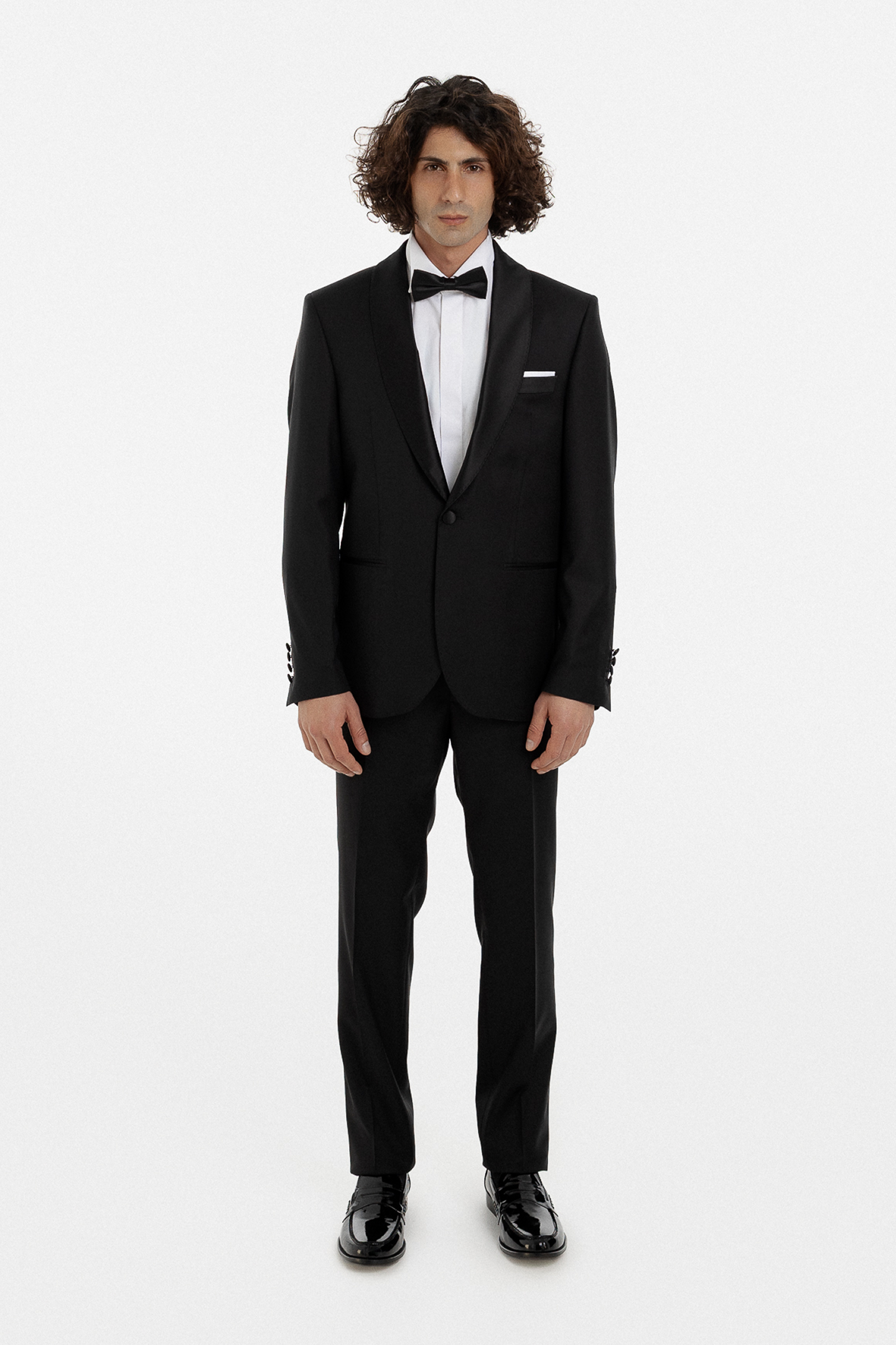 Classic Black Shawl Lapel Tuxedo
