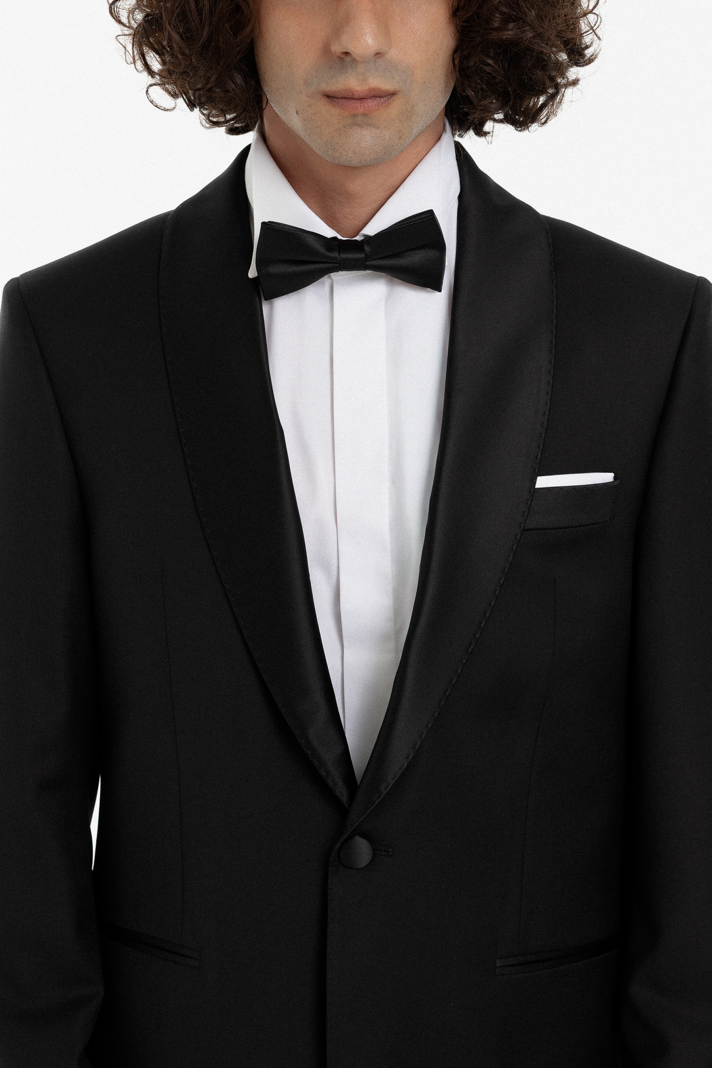 Classic Black Shawl Lapel Tuxedo