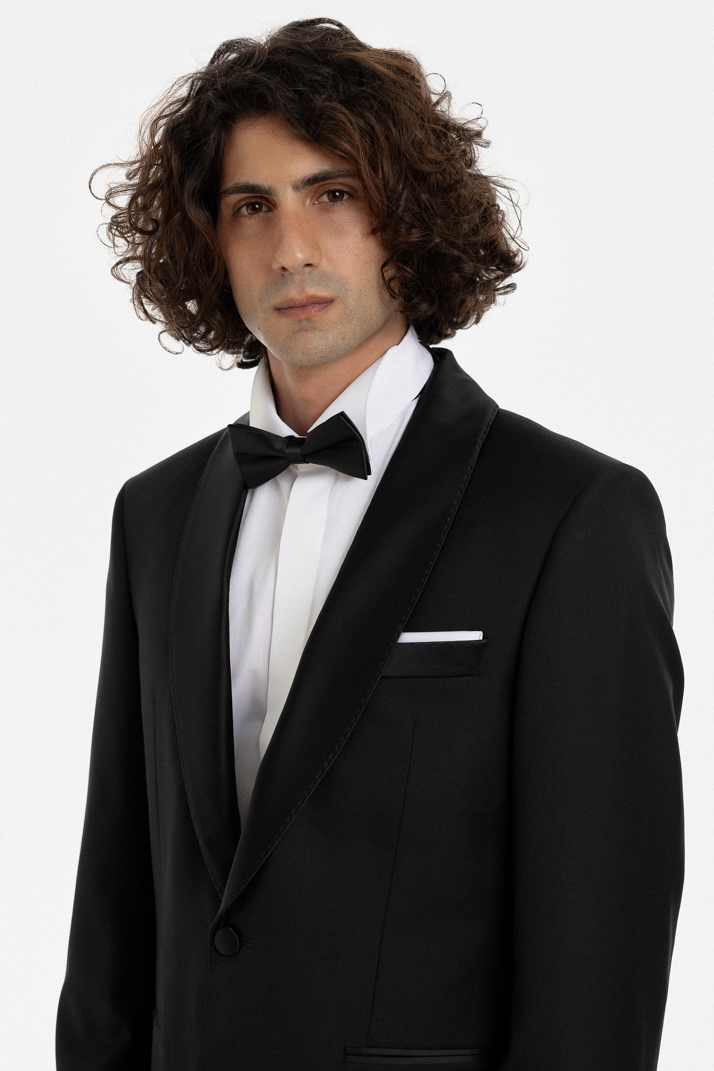 Classic Black Shawl Lapel Tuxedo