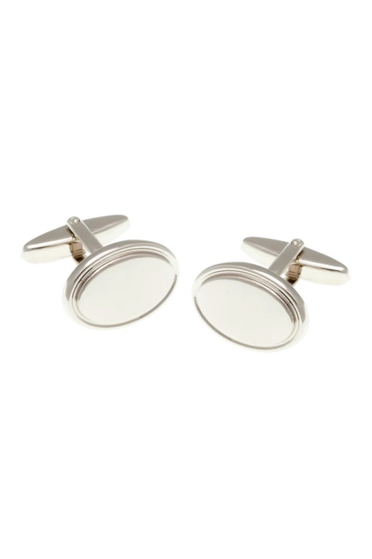 Oval Shaped Cufflinks
