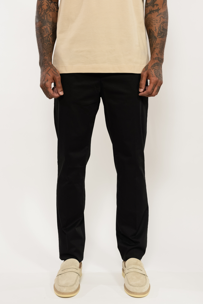 Beige Polo Shirt V Logo Embroidery