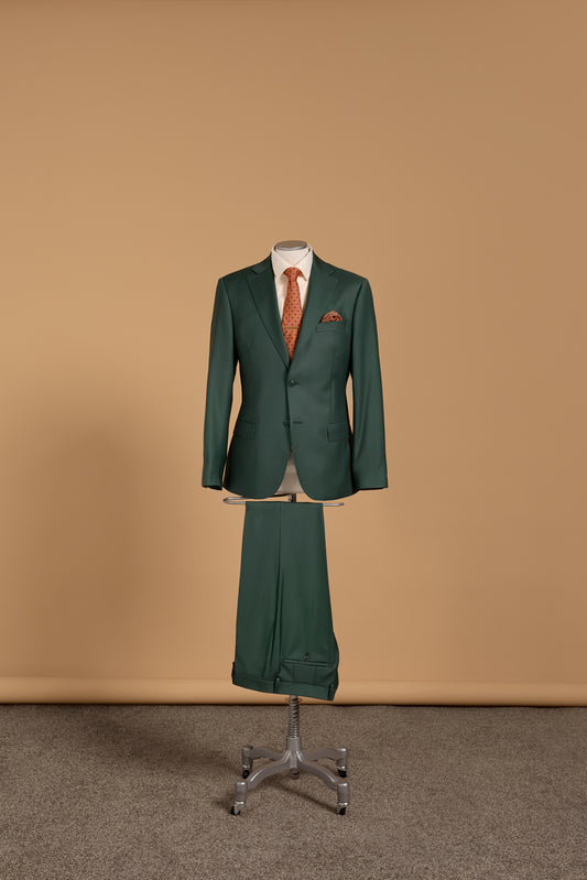 VERDI GREEN WOOL SUIT