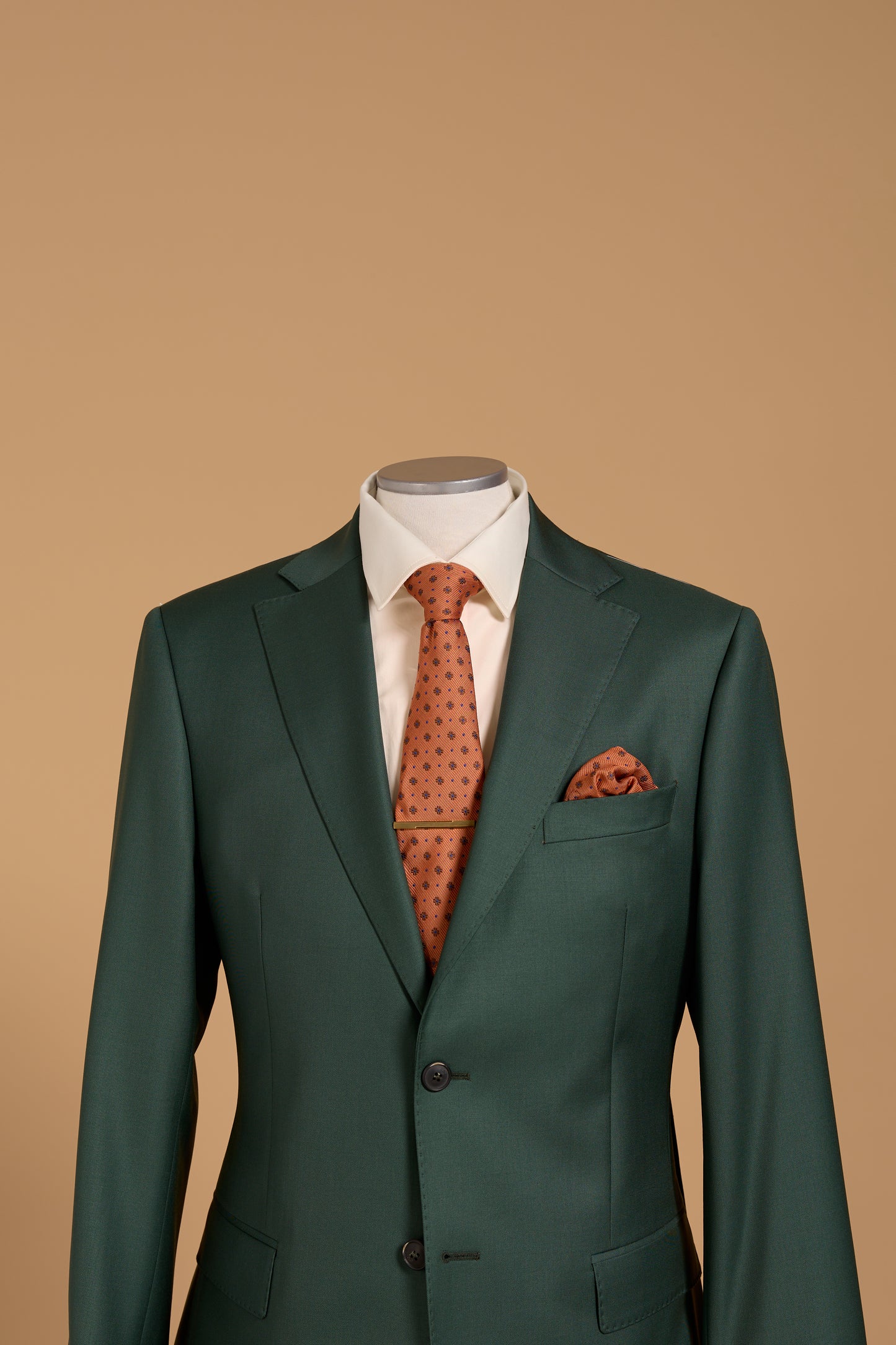 VERDI GREEN WOOL SUIT