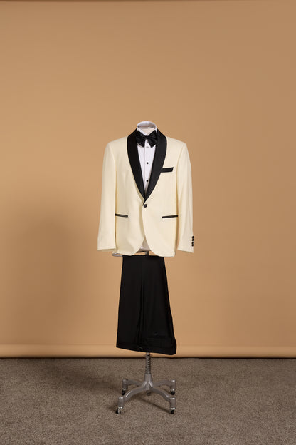 Milky White Tuxedo