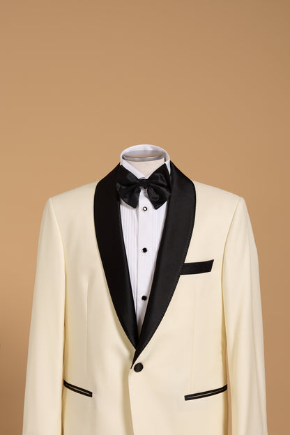 Milky White Tuxedo