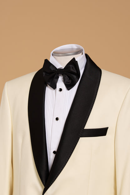 Milky White Tuxedo