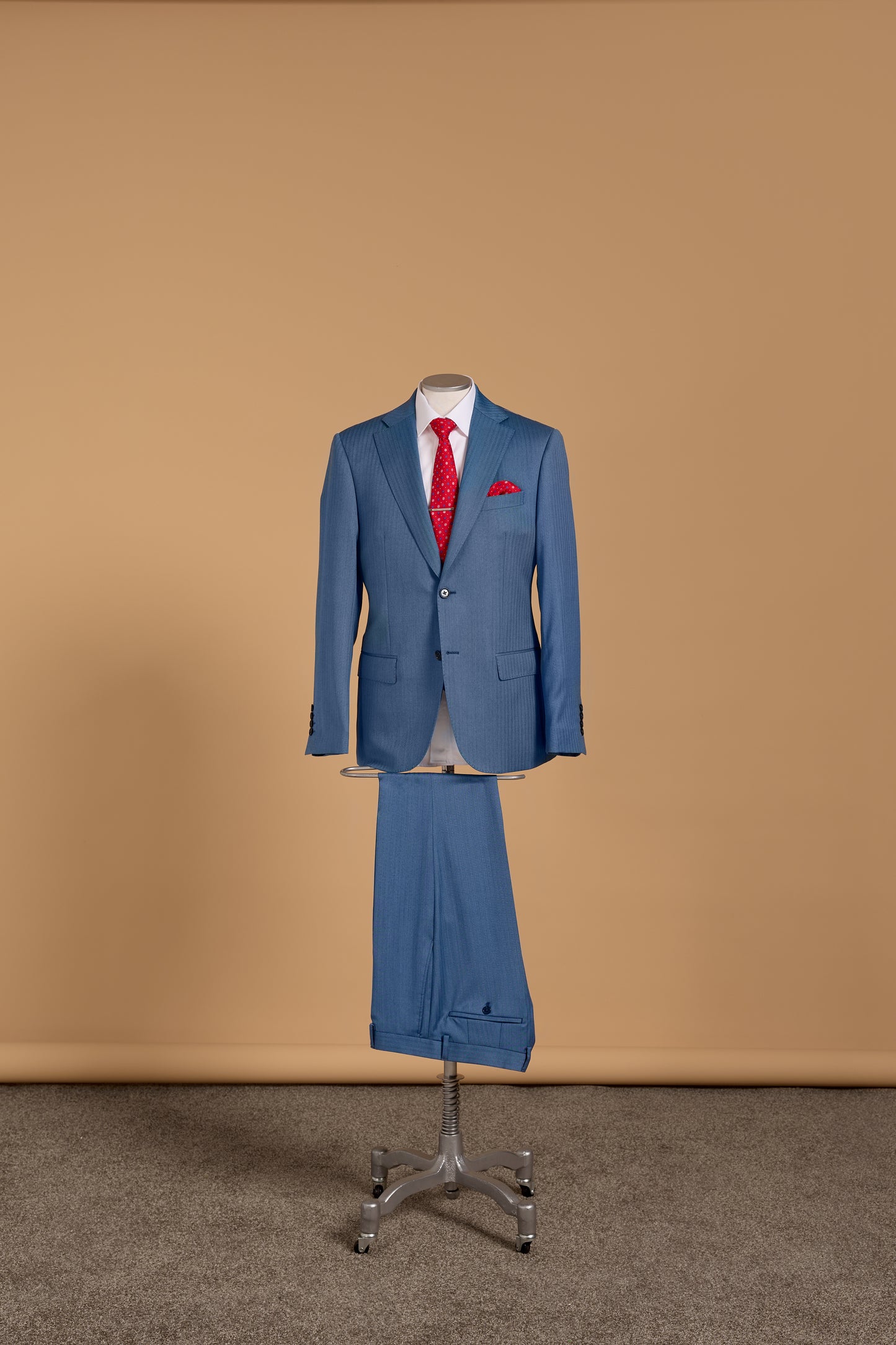 VERDI LIGHT BLUE WOOL SUIT