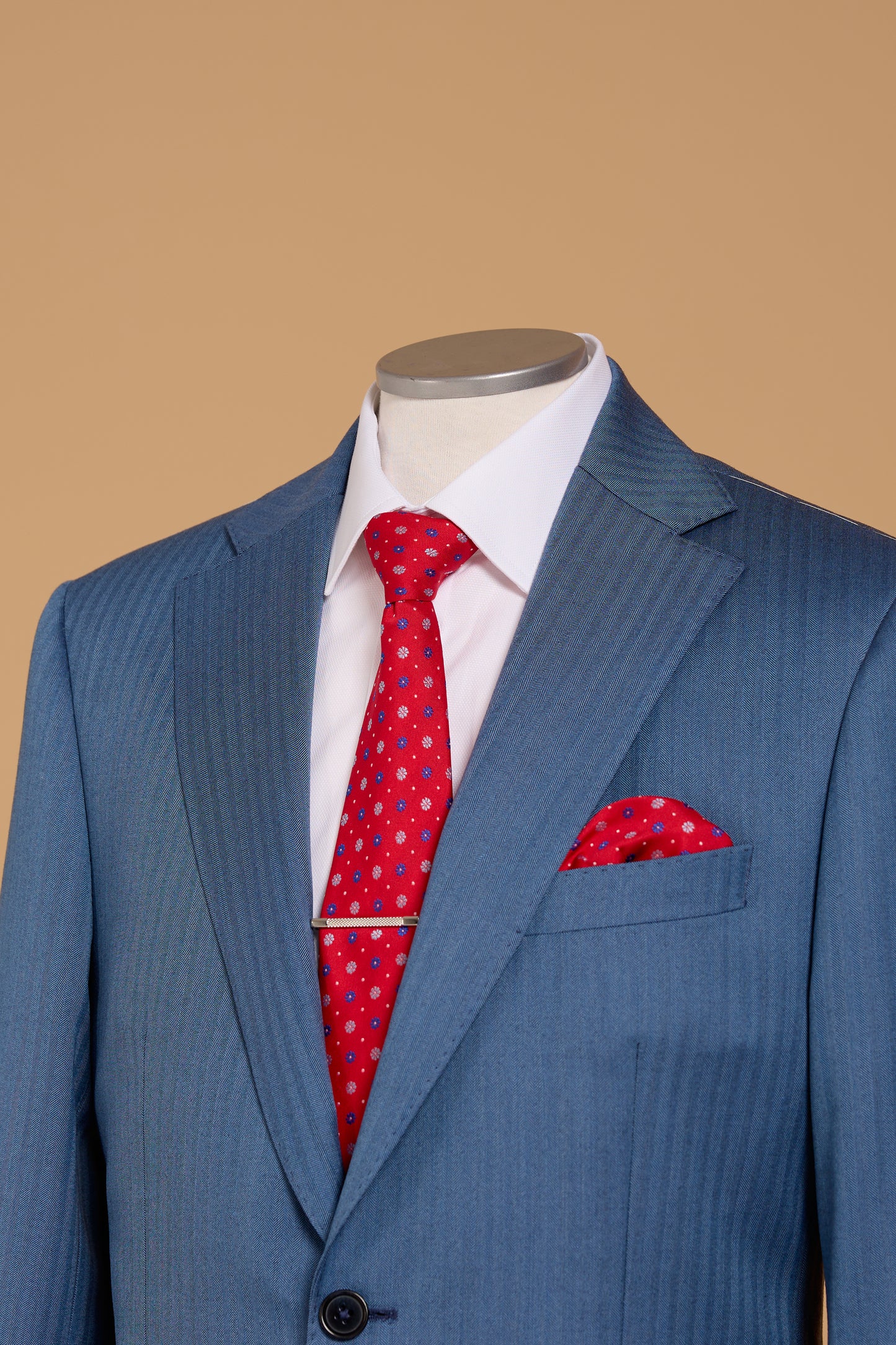 VERDI LIGHT BLUE WOOL SUIT