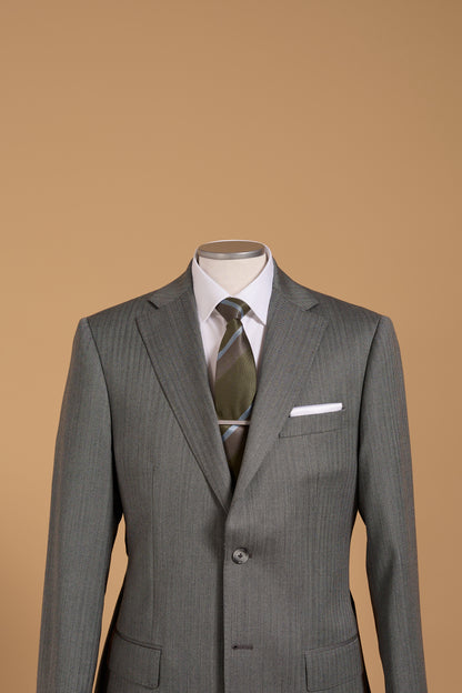 VERDI GREY WOOL SUIT