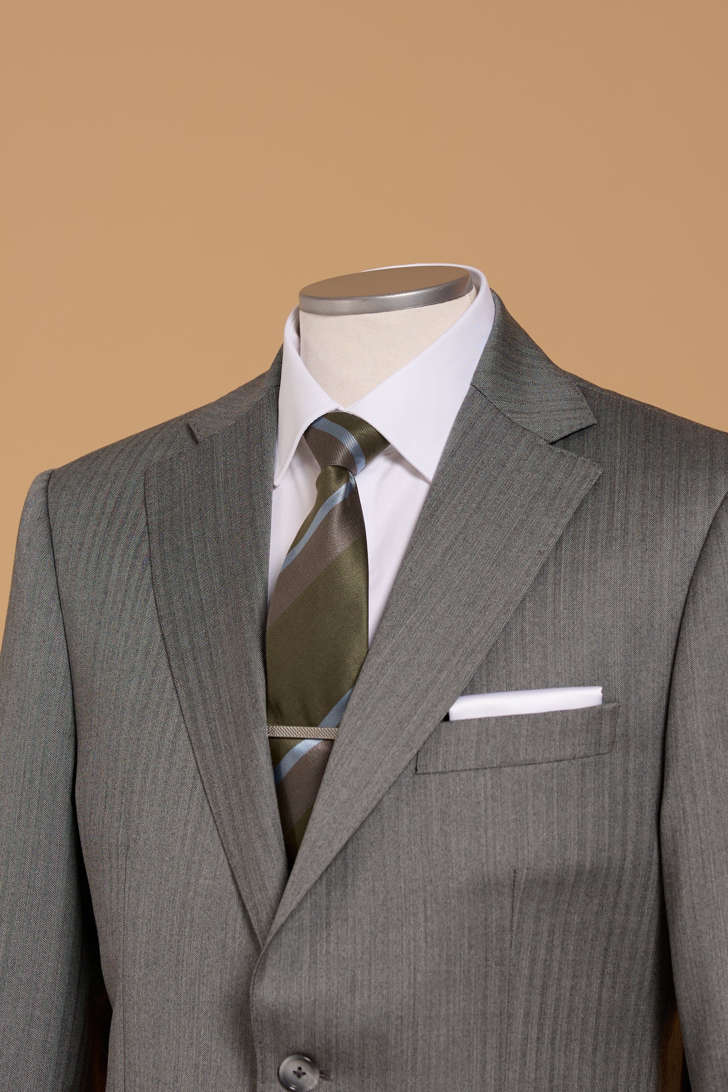 VERDI GREY WOOL SUIT