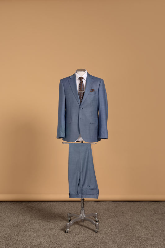VERDI SKY WOOL SUIT