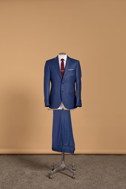 Sapphire Blue Wool Suit