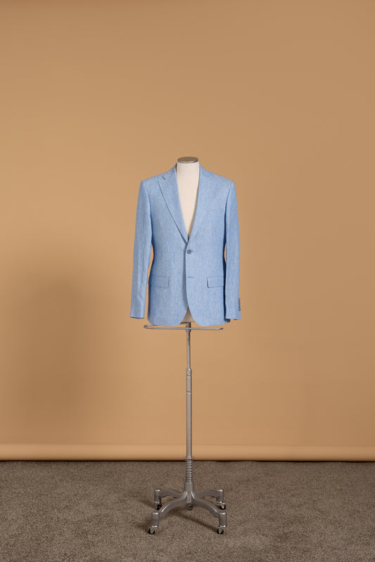 VERDI SKY LINEN SUIT