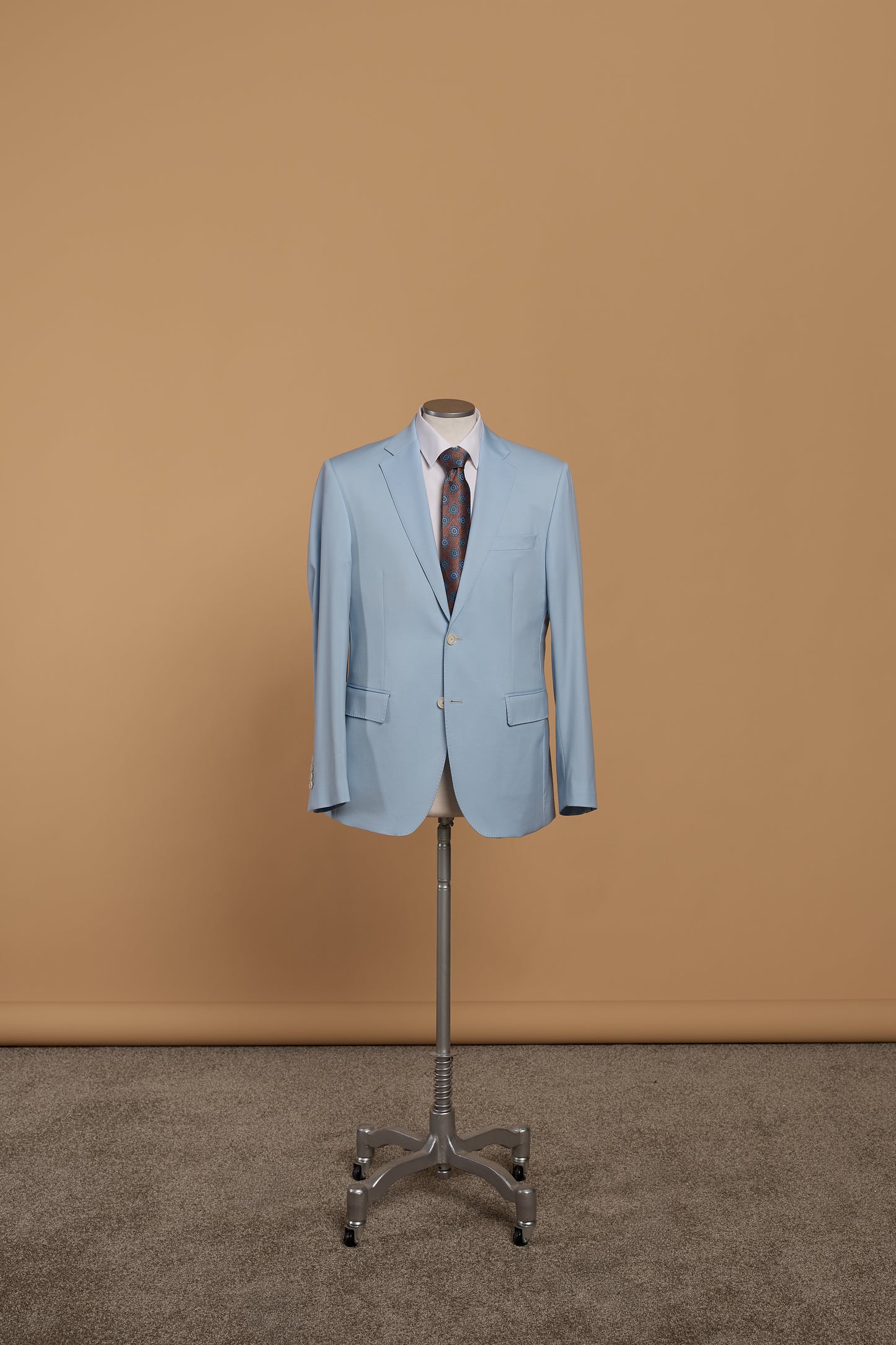 VERDI SKY WOOL SUIT