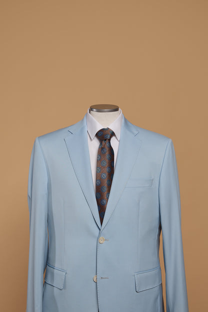 VERDI SKY WOOL SUIT