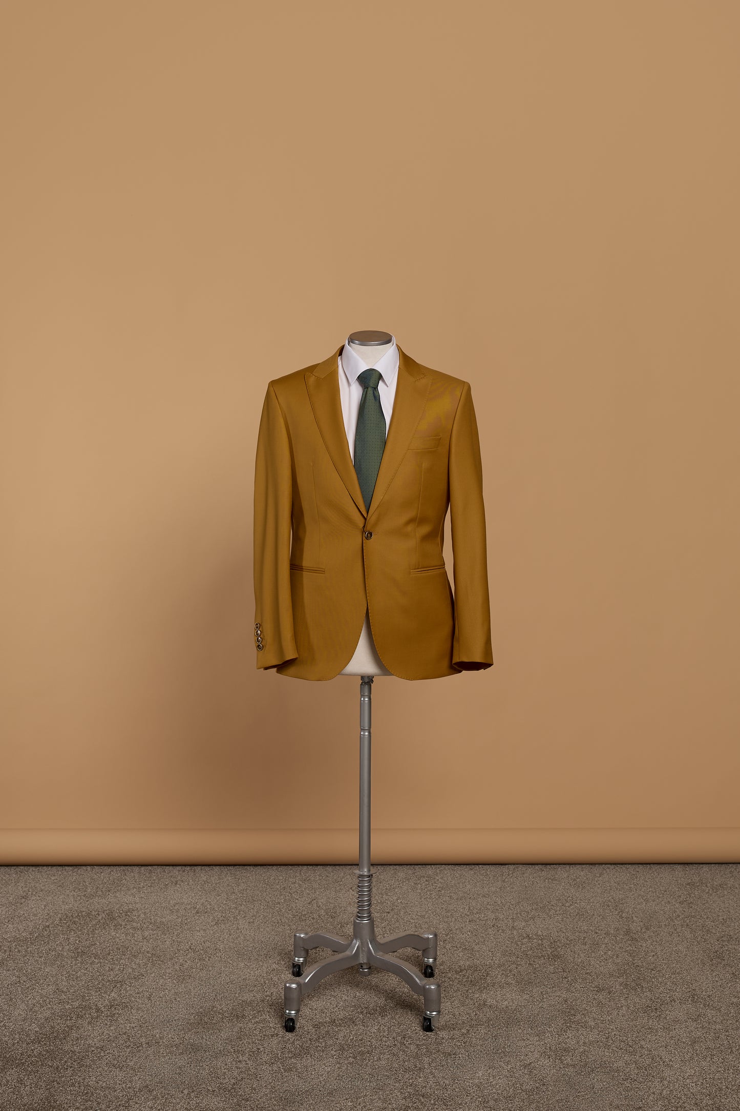 VERDI MUSTARD WOOL SUIT