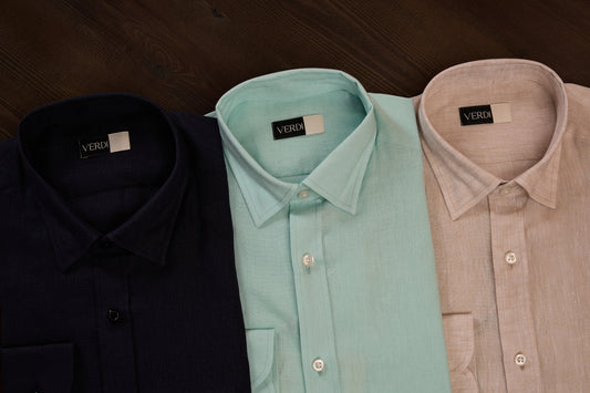 Beige Linen Shirt