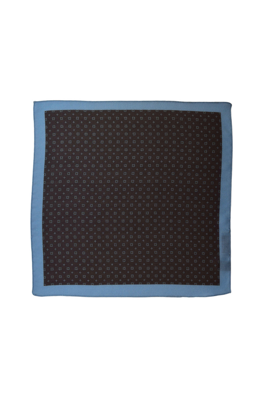 Midnight Dot Pocket Square