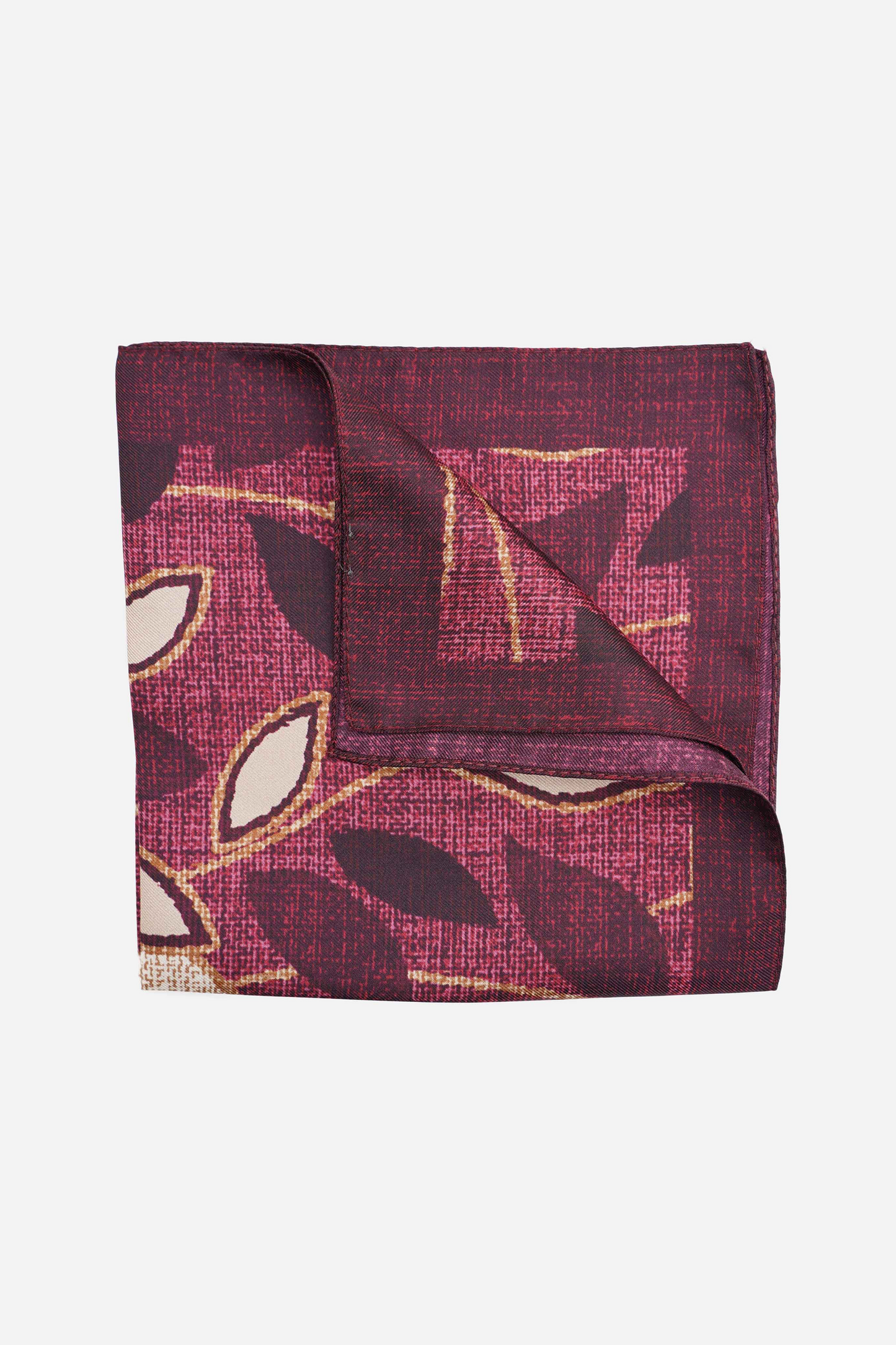 Mulberry Abstract Scarf
