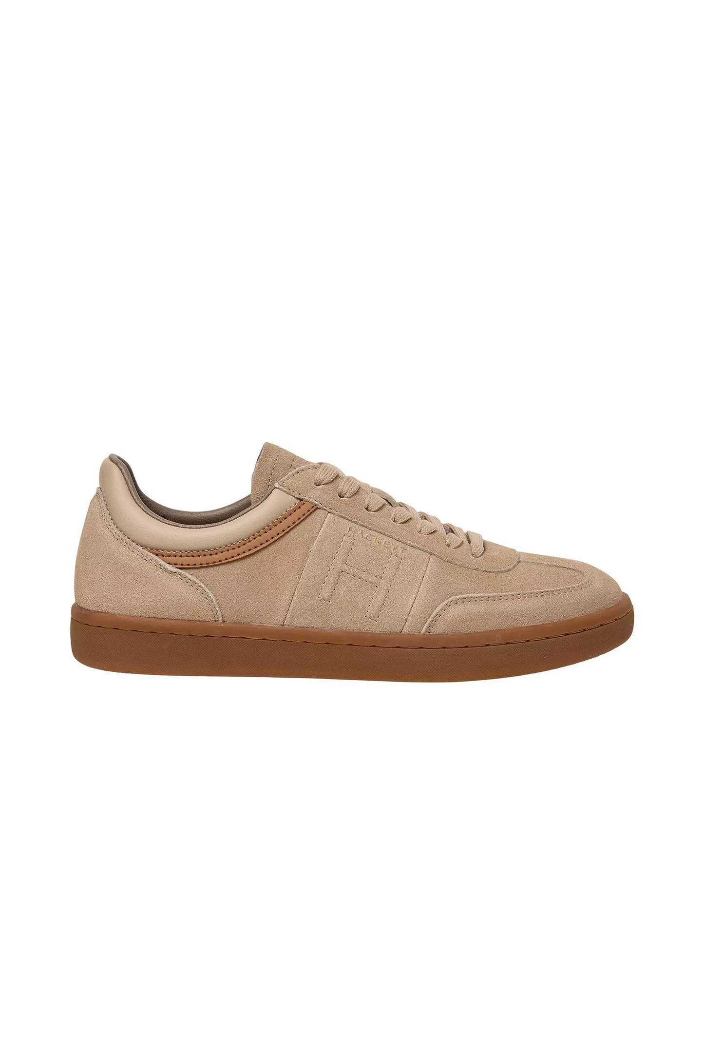 Hackett Beige Suede Sneakers
