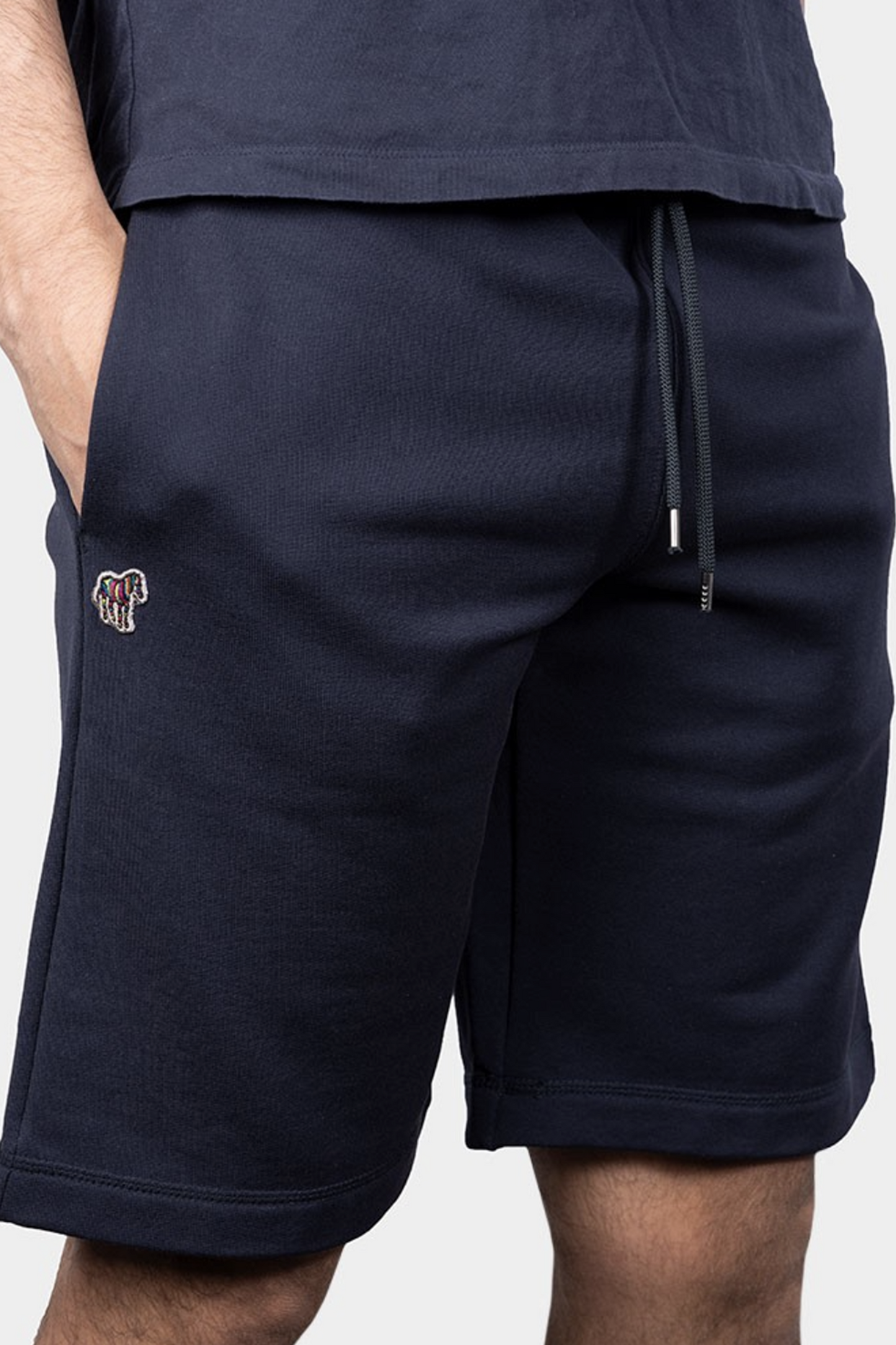 Paul Smith Navy Zebra Sweat Shorts