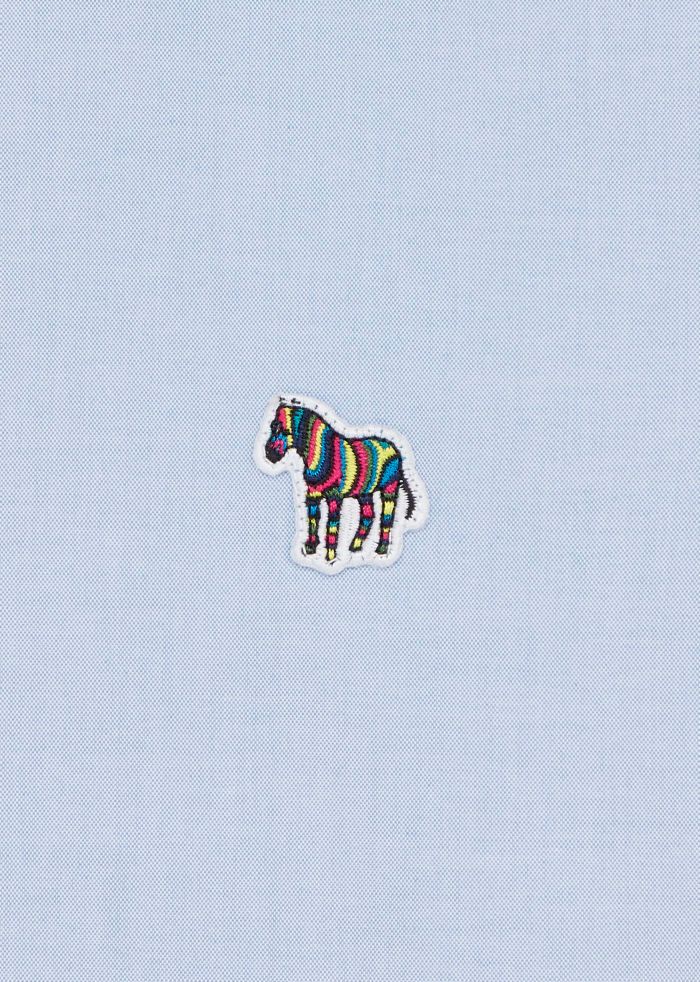 Sky Blue Zebra Shirt