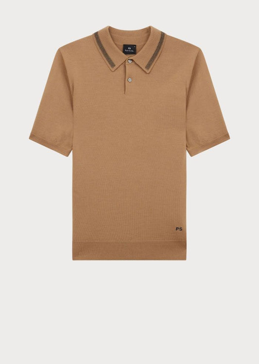 Paul Smith Knitted Polo Shirt