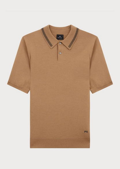 Paul Smith Knitted Polo Shirt