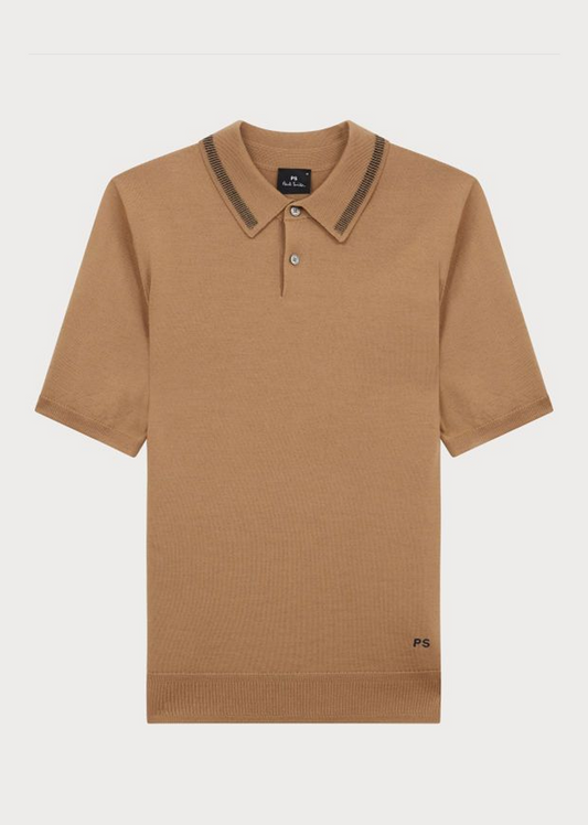 Paul Smith Knitted Polo Shirt