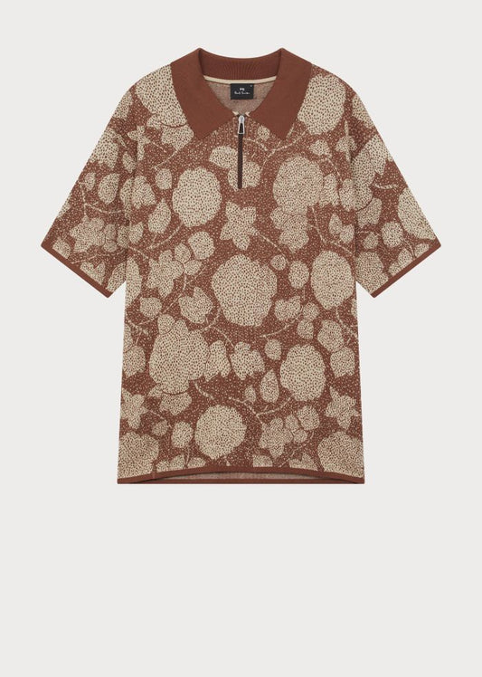 Paul Smith Jacquard Knitted Polo